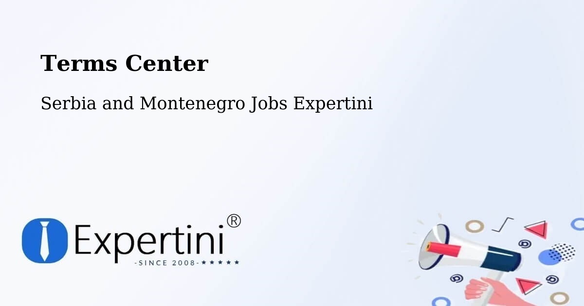 Terms of Service – Binbrook - Serbia and Montenegro Jobs Expertini